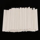 Maxbell 100 Paper Lollipop Sticks Chocolate Supplies Cake Pops Decor 10cm / 3.94'' - Aladdin Shoppers