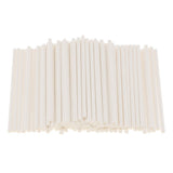 Maxbell 100 Paper Lollipop Sticks Chocolate Supplies Cake Pops Decor 10cm / 3.94'' - Aladdin Shoppers