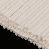 Maxbell 100 Paper Lollipop Sticks Chocolate Supplies Cake Pops Decor 10cm / 3.94'' - Aladdin Shoppers