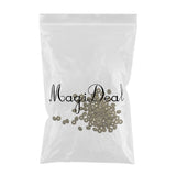 Maxbell 100 Pcs Antique Bronze Bicone Pattern Alloy Spacer Beads Loose Beads DIY Bracelet Findings - Aladdin Shoppers