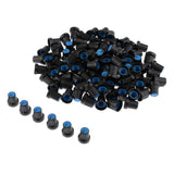 Maxbell 100 Pieces 6mm Plastic Potentiometer Control Volume Knobs Mini Cap blue - Aladdin Shoppers