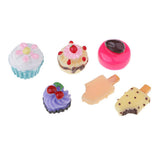 Maxbell 100 Pieces Lots Lovely Sweets Cookies Candies Chocolates DIY Flatbacks Cabochons Resin Flat Back Buttons DIY Scrapbooking Slime Charm Craft and More DIY Projects - Aladdin Shoppers