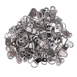 Maxbell 100 Pieces Single Hole Small D-Ring Picture Photo Frame Hanging Hangers 2.5 x 1 cm - Aladdin Shoppers