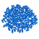 Maxbell 100 Pieces Touch Sensitive Slider Ribbed Mixer Fader Knob Caps 8mm Blue - Aladdin Shoppers