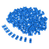 Maxbell 100 Pieces Touch Sensitive Slider Ribbed Mixer Fader Knob Caps 8mm Blue - Aladdin Shoppers