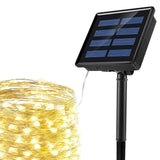 Maxbell 100/200 LED Solar Power Lights String Garden Outdoor Party Wedding Xmas 10m - Aladdin Shoppers