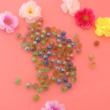 Maxbell 100Pcs 12mm Colorful Glass Marbles, Kids Marble Run Game, Marble Solitaire Toy Accs Vase Filler & Fish Tank Home Decor - Aladdin Shoppers