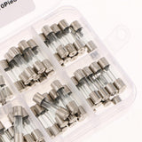 Maxbell 100pcs 5*20mm Fast-blow Glass Fuses Quick Blow Tube Fuses Assorted Kit Amp - Aladdin Shoppers