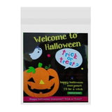 Maxbell 100pcs Halloween Bat Pumpkin Gifts Bags Packaging Favor Welcome to Halloween - Aladdin Shoppers