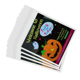 Maxbell 100pcs Halloween Bat Pumpkin Gifts Bags Packaging Favor Welcome to Halloween - Aladdin Shoppers