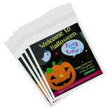 Maxbell 100pcs Halloween Bat Pumpkin Gifts Bags Packaging Favor Welcome to Halloween - Aladdin Shoppers
