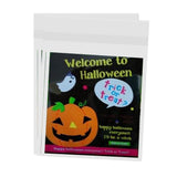 Maxbell 100pcs Halloween Bat Pumpkin Gifts Bags Packaging Favor Welcome to Halloween - Aladdin Shoppers