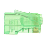 Maxbell 100Pieces RJ45 Connectors RJ45 Crimp Ends 8P8C UTP Network Plug green - Aladdin Shoppers