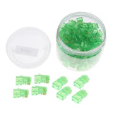 Maxbell 100Pieces RJ45 Connectors RJ45 Crimp Ends 8P8C UTP Network Plug green - Aladdin Shoppers