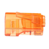 Maxbell 100Pieces RJ45 Connectors RJ45 Crimp Ends 8P8C UTP Network Plug orange - Aladdin Shoppers