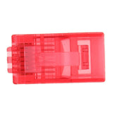 Maxbell 100Pieces RJ45 Connectors RJ45 Crimp Ends 8P8C UTP Network Plug red - Aladdin Shoppers