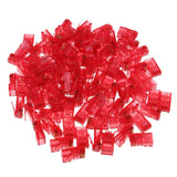Maxbell 100Pieces RJ45 Connectors RJ45 Crimp Ends 8P8C UTP Network Plug red - Aladdin Shoppers