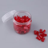 Maxbell 100Pieces RJ45 Connectors RJ45 Crimp Ends 8P8C UTP Network Plug red - Aladdin Shoppers