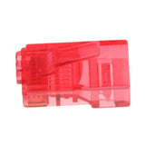 Maxbell 100Pieces RJ45 Connectors RJ45 Crimp Ends 8P8C UTP Network Plug red - Aladdin Shoppers