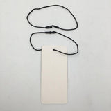 Maxbell 100x Blank Price Tags Rectangle Clothing Tag Marking Tag With Black String - Aladdin Shoppers