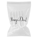 Maxbell 100x Blank Price Tags Rectangle Clothing Tag Marking Tag With Black String - Aladdin Shoppers