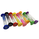 Maxbell 10/15/30 Seconds & 1+2+3+5+10 Minutes Plastic Sandglass Hourglass Timer Set - Aladdin Shoppers