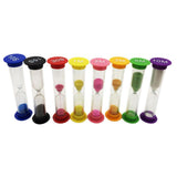 Maxbell 10/15/30 Seconds & 1+2+3+5+10 Minutes Plastic Sandglass Hourglass Timer Set - Aladdin Shoppers