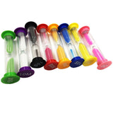 Maxbell 10/15/30 Seconds & 1+2+3+5+10 Minutes Plastic Sandglass Hourglass Timer Set - Aladdin Shoppers