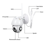 Maxbell 1080P H.265 Speed Outdoor Dome Wireless WiFi Pan Tilt IP Camera - Aladdin Shoppers