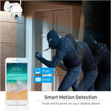 Maxbell 1080P H.265 Speed Outdoor Dome Wireless WiFi Pan Tilt IP Camera - Aladdin Shoppers