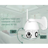 Maxbell 1080P H.265 Speed Outdoor Dome Wireless WiFi Pan Tilt IP Camera - Aladdin Shoppers