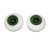 Maxbell 10mm Glass Eyeballs Eyes for BJD Doll Toys DIY Accessories Craft Atrovirens