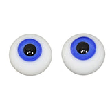 Maxbell 10mm Glass Eyeballs Eyes for BJD Doll Toys DIY Accessories Craft Royalblue