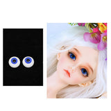 Maxbell 10mm Glass Eyeballs Eyes for BJD Doll Toys DIY Accessories Craft Royalblue - Aladdin Shoppers