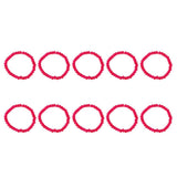 Maxbell 10pcs Fashion Dolls Bracelets Jewelry for 18'' Girl Doll Rose Red - Aladdin Shoppers