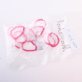 Maxbell 10pcs Fashion Dolls Bracelets Jewelry for 18'' Girl Doll Rose Red - Aladdin Shoppers