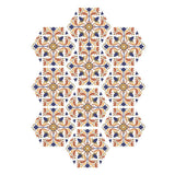 Maxbell 10pcs Floor Stickers PVC Tile Stickers Removable Wall Stickers Home Decor I - Aladdin Shoppers