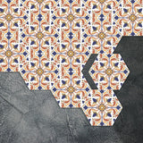 Maxbell 10pcs Floor Stickers PVC Tile Stickers Removable Wall Stickers Home Decor I - Aladdin Shoppers