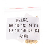 Maxbell 10pcs M5x0.80 Carburetor Main Jet Kit For Keihin PWK FCR OKO KOSO 108-124 - Aladdin Shoppers