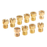 Maxbell 10pcs M5x0.80 Carburetor Main Jet Kit For Keihin PWK FCR OKO KOSO 108-124 - Aladdin Shoppers