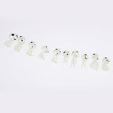 Maxbell 10Pcs Miniature Bonsai DIY Resin Crafts Terrarium Figurine Fairy Garden Ornament Luminous Tree Elves Doll Decor - Aladdin Shoppers