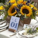 Maxbell 10pcs Rustic Wood Place Card Holder Party Wedding Table Name Card Holder - Aladdin Shoppers