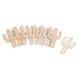Maxbell 10pcs Saguaro Cactus Wooden Tags Wedding Children's Birthday Party Gift Hanging Labels - Aladdin Shoppers