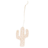 Maxbell 10pcs Saguaro Cactus Wooden Tags Wedding Children's Birthday Party Gift Hanging Labels - Aladdin Shoppers