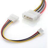 Maxbell 10x (5.25 Male) / (3.5 Female) Int. DC Power Cable - 6 Inch - Aladdin Shoppers