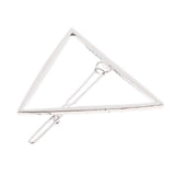 Maxbell 10xGold Silver Geometric Shape Hair Clip Hair Stying for Women Girl Triangle - Aladdin Shoppers