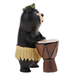 Maxbell 1/12 Dollhouse Decor Mini Hula Bear Figurine Kids Gift Home Desk Ornament - Aladdin Shoppers