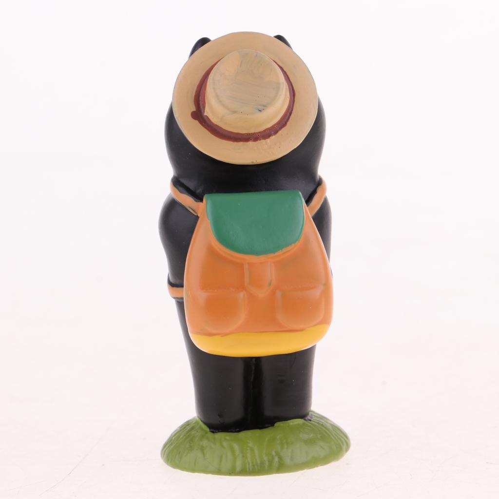 Maxbell 1/12 Dollhouse Decor Miniature Bear Figurine Kids Gift Home Desk Ornament - Aladdin Shoppers