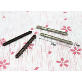 Maxbell 1/12 Dollhouse Miniature Clothes Coat Hook Rack Wall Hanger Silver - Aladdin Shoppers