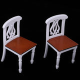 Maxbell 1/12 Dollhouse Miniature Furniture Dining Room Table Chair Wine Cabinet Kit - Aladdin Shoppers